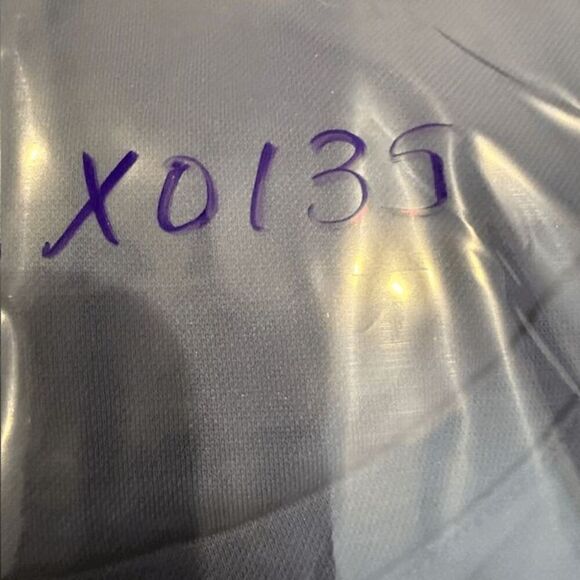 H by Halston Ruched Waist Dress Navy Blue Lightweight Flowy Flattering Size 2X - Picture 9 of 9